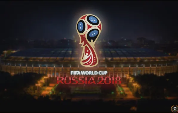 Sport, Logo, Football, Moscow, Logo, Russia, 2018, Stadium