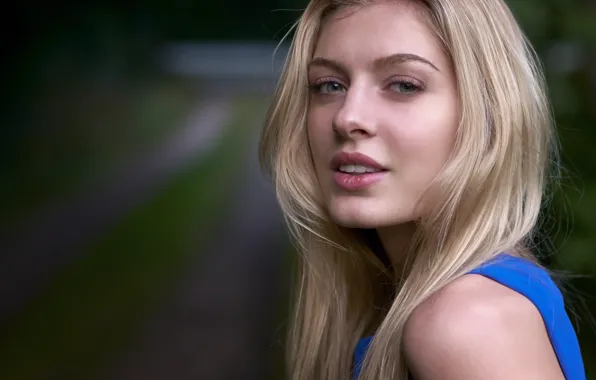 Girl, face, hair, Martin Fuhrmann