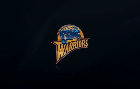 Blue, Basketball, Background, Logo, NBA, War, Golden State Warriors, Golden state War