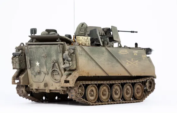 Macro, toy, APC, model, M113A1, ACAV