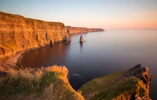 Picture sea, open, the ocean, rocks, coast, Ireland, Ireland, The Atlantic ocean