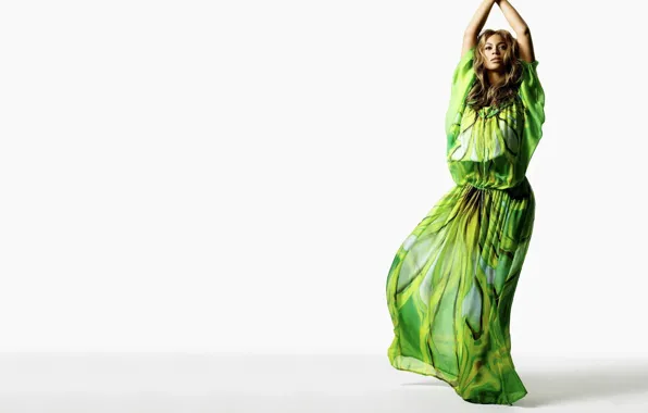 Picture green, music, singer, beyonce, Beyonce