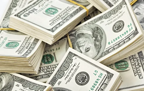 Money, dollars, currency