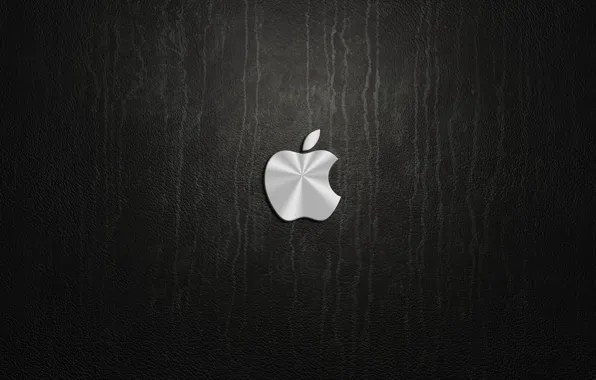 Apple, silver, logo, logotipo