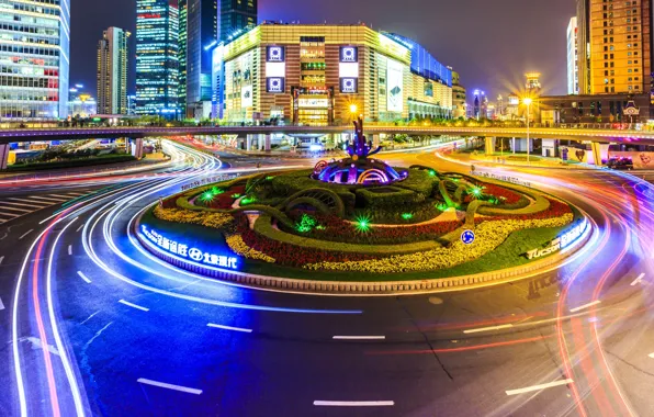 Picture Night, Street, China