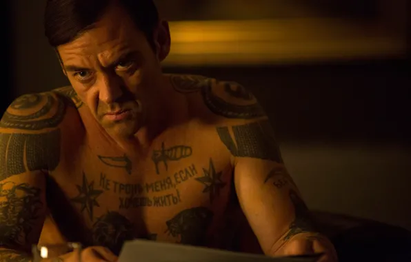 Actor, tattoos, The Equalizer, Marton Csokas, The great equalizer
