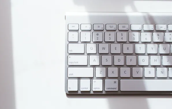 Letters, button, white, keyboard
