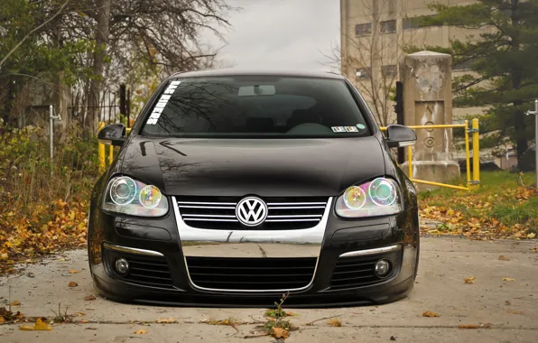 Picture black, volkswagen, before, black, Golf, golf, Volkswagen, MK5