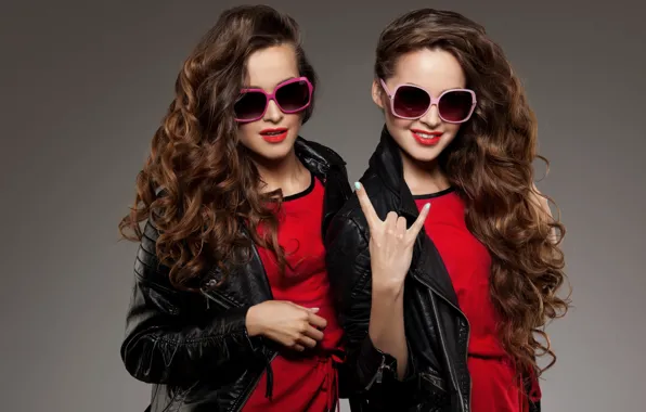 Picture girl, face, smile, style, sign, model, hair, lipstick