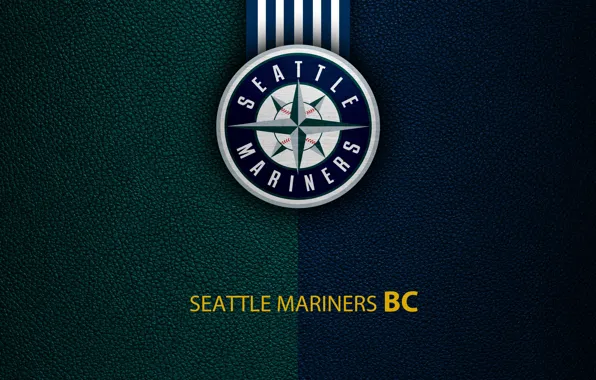 Download wallpapers Seattle Mariners emblem, American baseball club,  turquoise logo, blue carbon fiber background, MLB, Seattle Mariners  Insignia, baseball, Seattle, USA, Seattle Mariners for desktop with  resolution 2560x1600. High Quality HD pictures