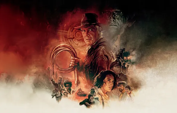 Fiction, figure, art, adventure, poster, Harrison Ford, Harrison Ford, Indiana Jones