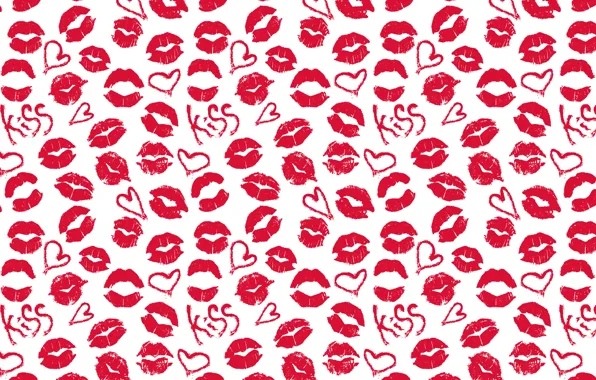 Picture love, holiday, kiss, lipstick, lips, font, red, words