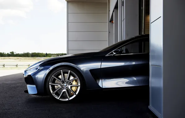 Picture coupe, wheel, BMW, the front part, 2017, 8-Series Concept