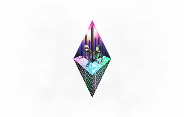 Picture minimalism, Music, Daft Punk, Minimalism