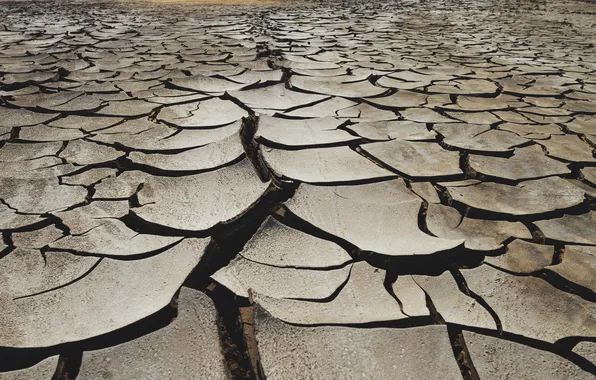 Earth, mud, cracked