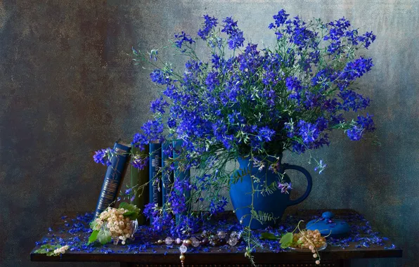 Wallpaper flowers, still life, table, bouquet, composition