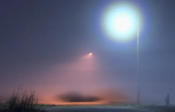 Picture fog, lighting, Lantern