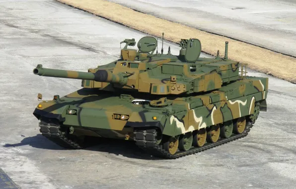 Picture tank, South Korea, K1A2, Black Panther, «Black Panther»