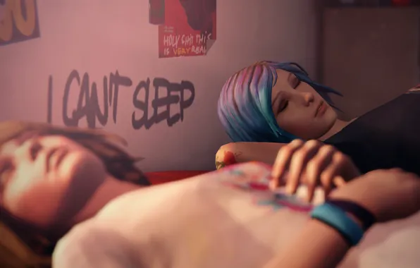 Morning, Chloe, Max, life is strange