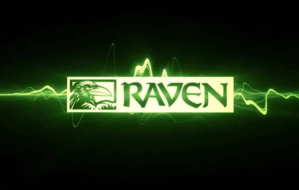 The game, logo, Raven, raven