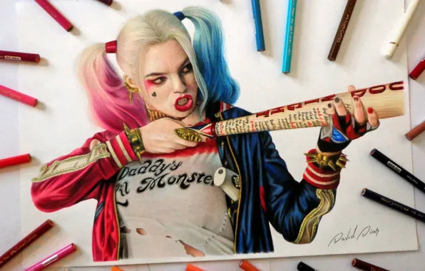 Harley Quinn, Harley Quinn, Margot Robbie, Margot Robbie, Suicide Squad, Suicide Squad