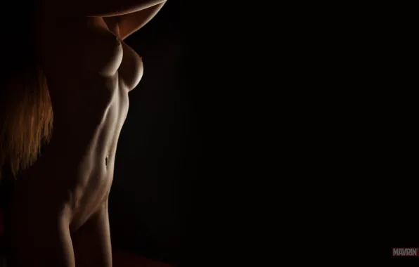 Girl, sexy, nude, body, naked, breasts, belly, tummy