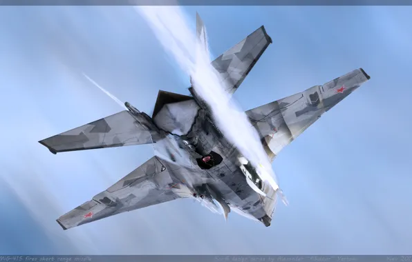 Rocket, the air, MiG
