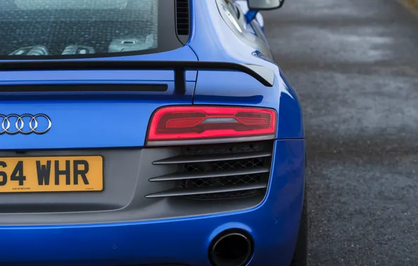 Audi, close-up, rear, R8, Audi R8 LMX