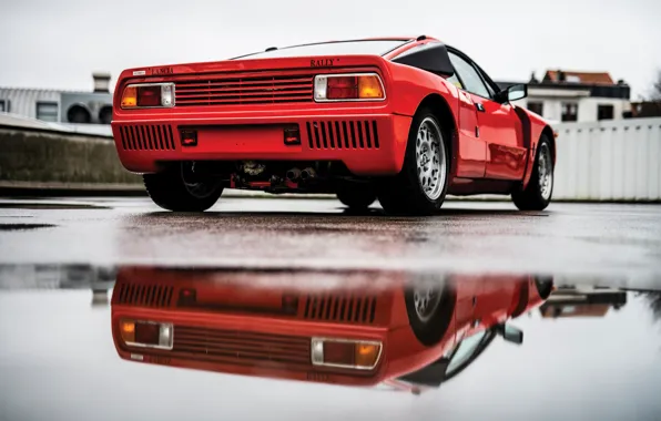 Lancia, Rally, reflection, 1981, Lancia Rall Stradale 037 Stradale