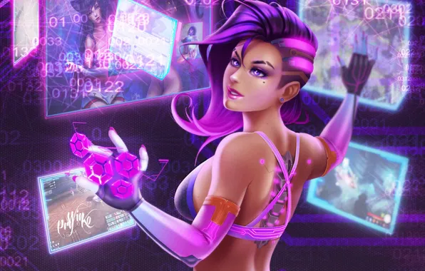 Picture girl, sexy, figure, figure, art, fantasy, beauty, art