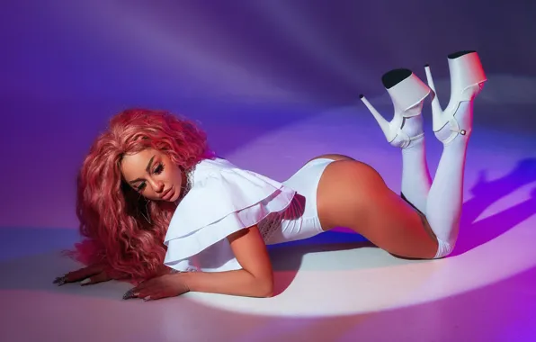 Ass, ass, girl, pose, background, feet, figure, heels