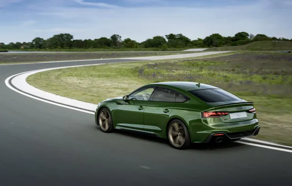 Picture Audi, speed, track, RS 5, 2020, RS5 Sportback