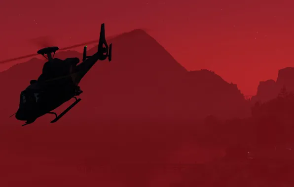 Background, helicopter, gta, Grand Theft Auto V