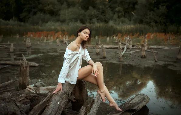 Model, legs, Olesya, Evgen Netsenko