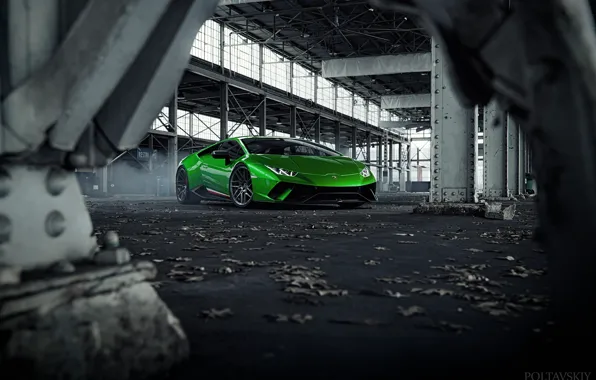Picture Auto, Lamborghini, Green, Machine, Supercar, Green, Sports car, Huracan