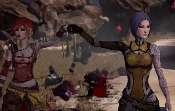 Picture Maya, Lilith, Borderlands 2, Sirens