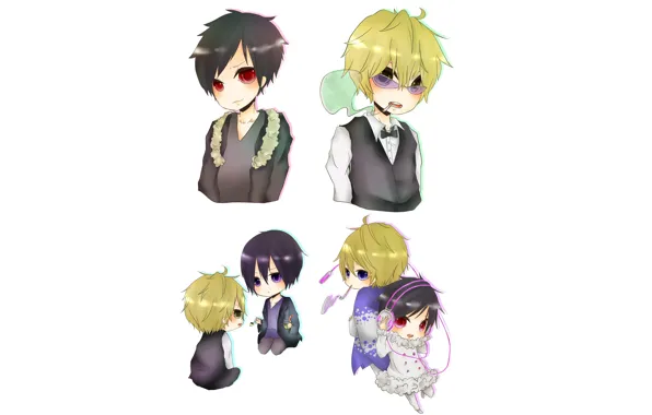Art, kids, Durarara, Durarara, Shizuo Heiwajima, Of Izaya Orihara, The headless horseman