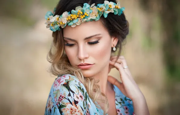 Picture girl, portrait, Marina Martos Soler