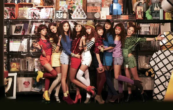 Picture music, girls, Asian girls, SNSD, Girls Generation, South Korea, K-Pop