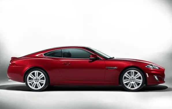 Picture Jaguar, XKR, Red, Color, Machine, Coupe
