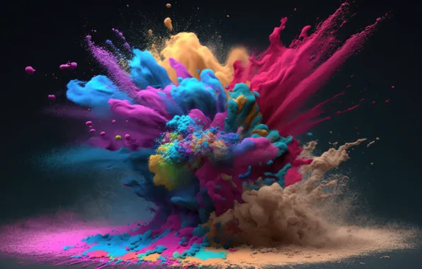 Abstraction, cloud, cloud, different colors, abstraction, digital art, digital art, different colors