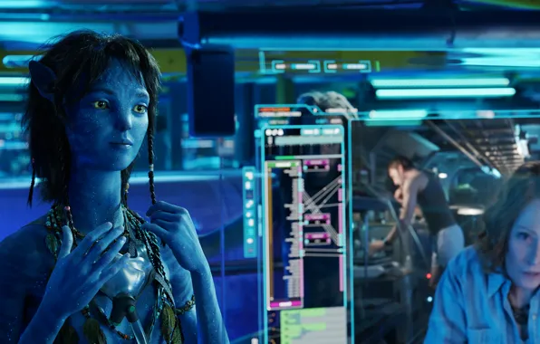 Avatar, Sigourney Weaver, Avatar: The Way of Water, Left