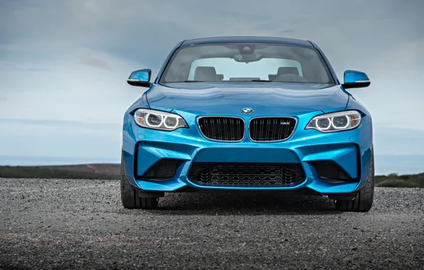 Face, BMW, coupe, BMW, blue, Coupe, F87