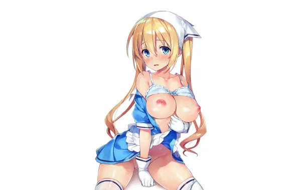Kawaii, girl, boobs, breast, anime, pretty, tits, chest