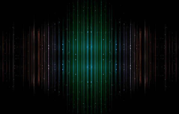 Strip, colored, shadows, gradients