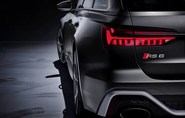Picture Audi, ass, headlight, bumper, universal, RS 6, 2020, 2019