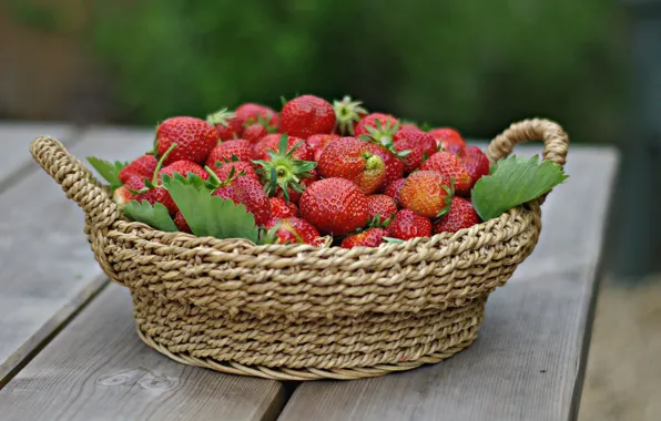 Picture berries, strawberry, ripe, delicious, juicy
