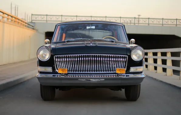 Picture black, sedan, front view, Red Flag, Red Flag, FAW, Hongqi, CA771