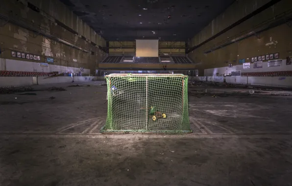 Gate, hall, hockey
