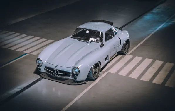 Auto, Machine, Mercedes, Car, Render, Style, Supercar, 300SL